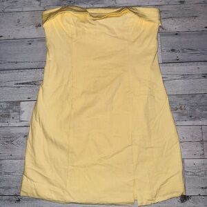 NWOT B.P. Fold over strapless minidress